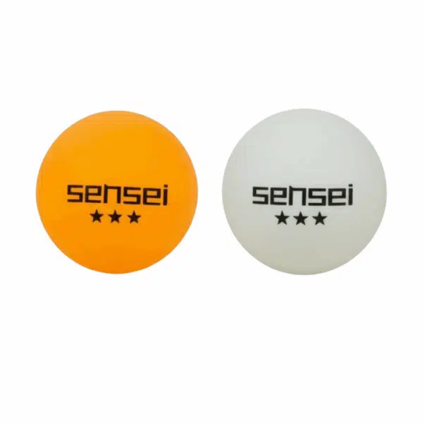 Pelota Sensei 6 Unid ★★★ Naranja y Blanca