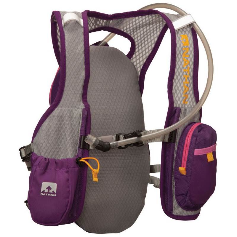 Nathan Intensity - Canottiera Tecnica Da Running, Colore Rosso, Leggera E Traspirante