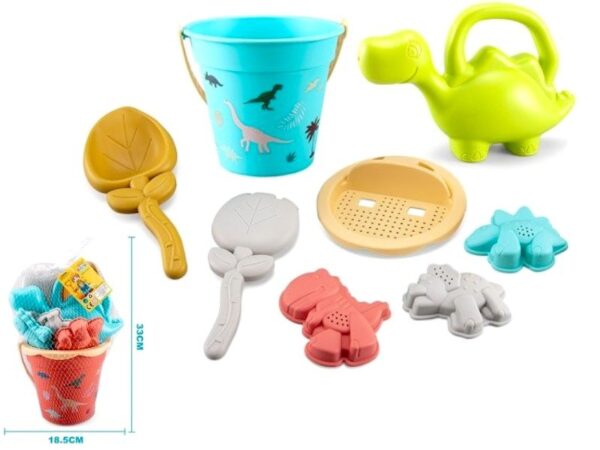 Set de Playa Dinosaurios 8 pcs