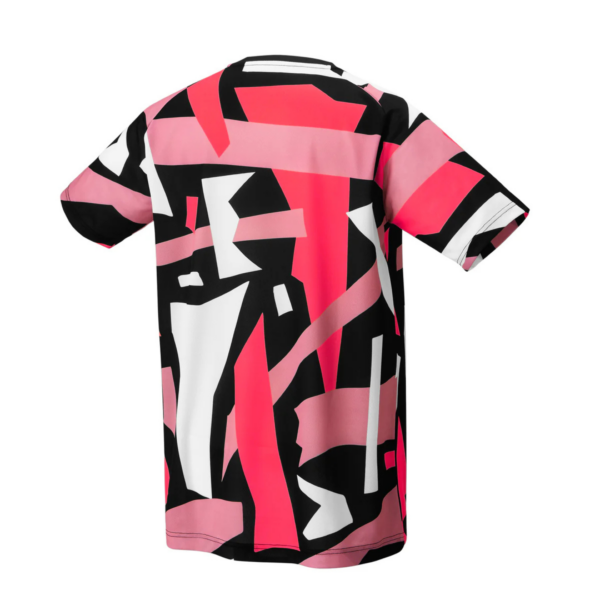 Polera Hombre Yonex 16743P Negro-Rosa - Imagen 2