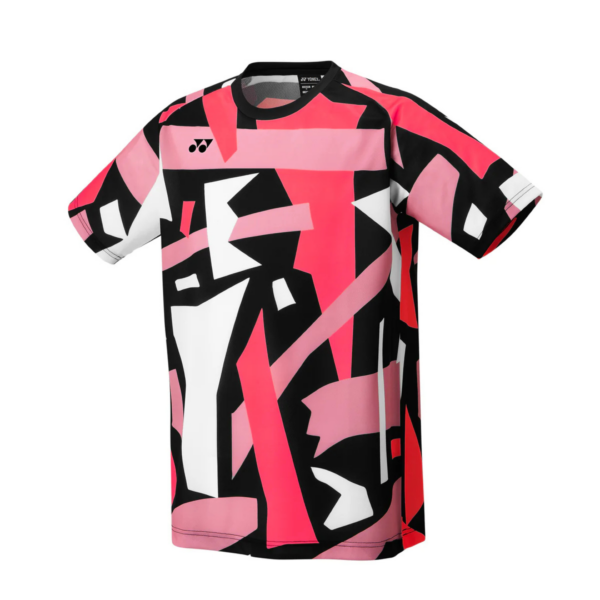 Polera Hombre Yonex 16743P Negro-Rosa