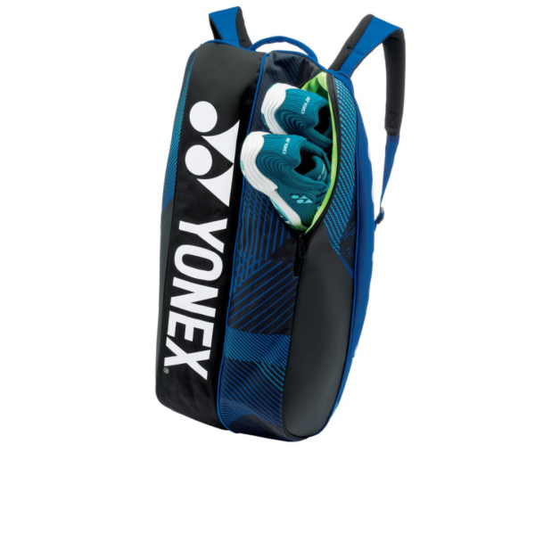 Bolso Tenis Yonex Pro 92426 6PCS Azul Cobalto - Imagen 3