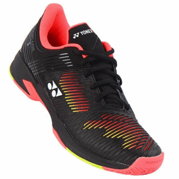 Zapatilla de Tenis/Padel Yonex All Cout Sonicage 2 Negro Amarillo