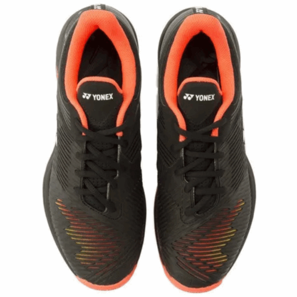 Zapatilla de Tenis/Padel Yonex All Cout Sonicage 2 Negro Amarillo - Imagen 3