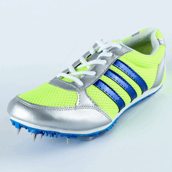 Zapatilla Atletismo Azul y Amarillo - Imagen 3