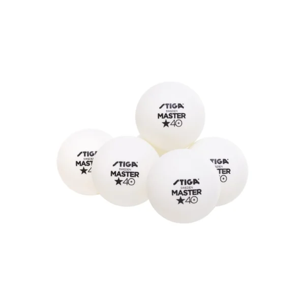 Pelotas Tenis de Mesa MASTER 6 PACK ★ Blanco - Imagen 2