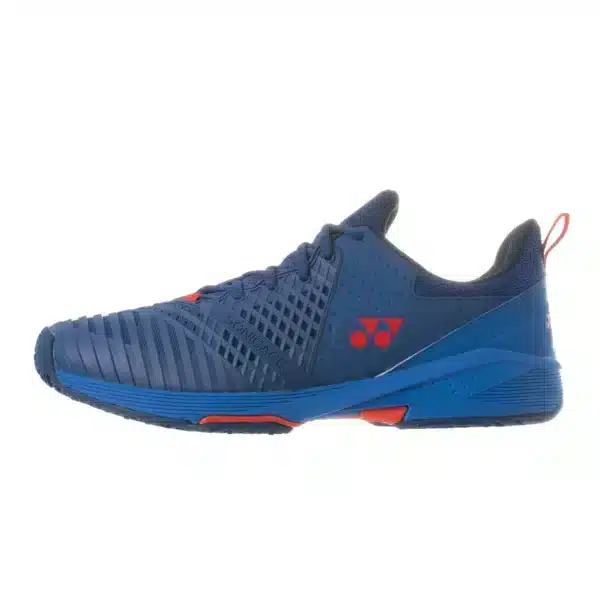 Zapatilla Yonex Tenis SONICAGE 3 Clay Azul/Rojo - Imagen 2