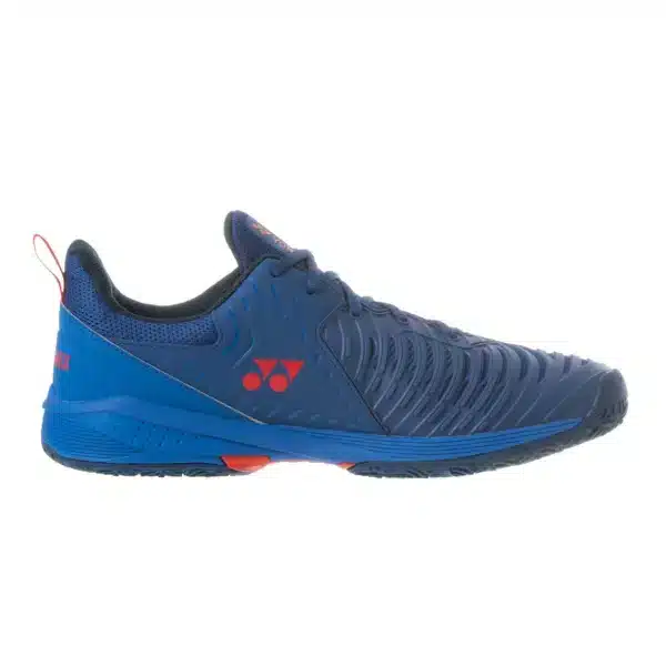 Zapatilla Yonex Tenis SONICAGE 3 Clay Azul/Rojo - Imagen 3
