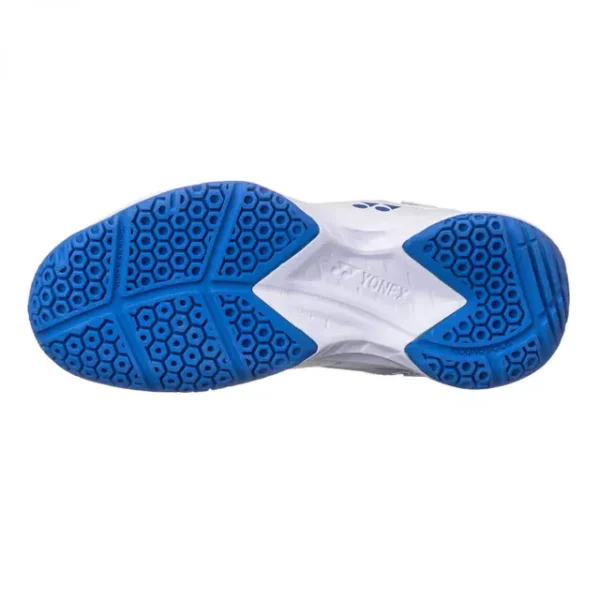 Zapatilla Junior Power Cushion 37 All Court Blanco/Azul - Imagen 2