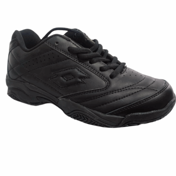 Zapatilla Lotto Escolar Hombre - Court BTS1 Negro - Imagen 2
