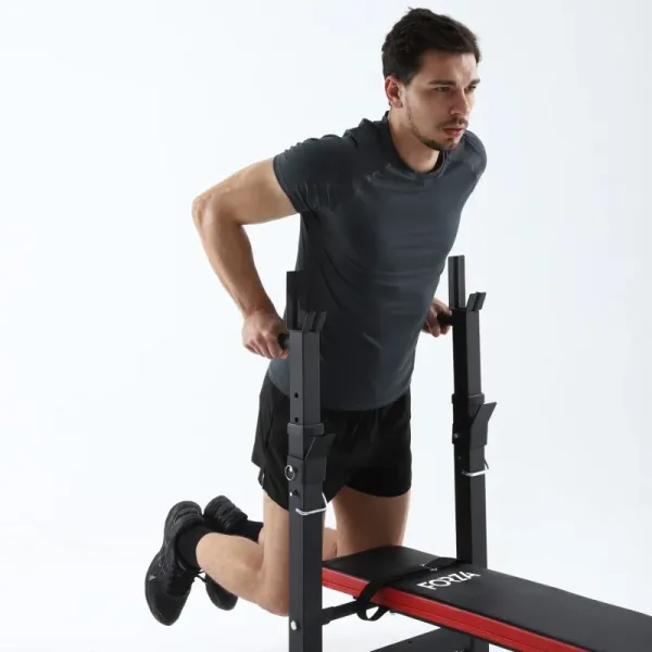 Press Banca Preolímpico Plegable con Soporte para Fondos Forza - Imagen 6
