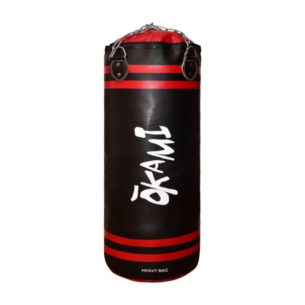 Saco de Boxeo OKAMI – Cuero Sintético Heavy (Uso Profesional y Hogar)
