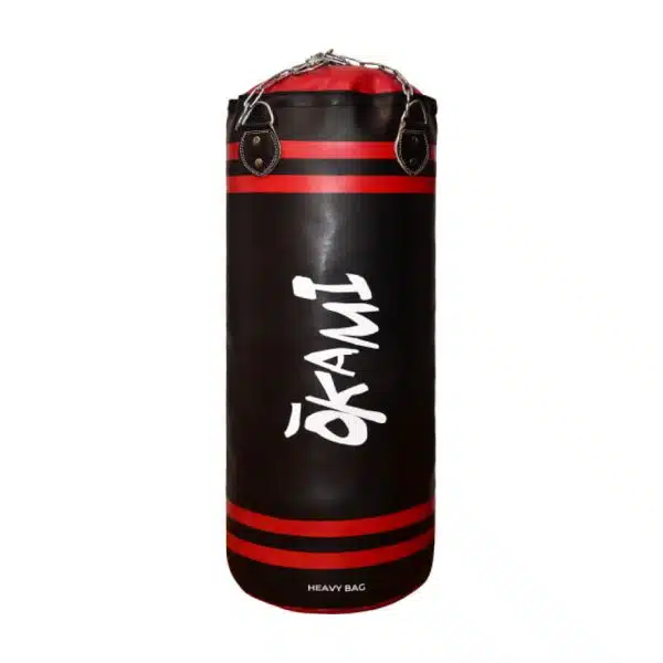 Saco de Boxeo OKAMI – Cuero Sintético Heavy (Uso Profesional y Hogar)