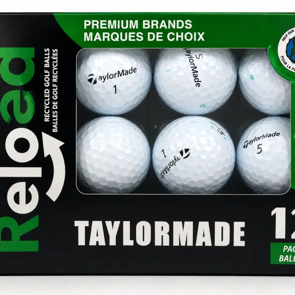 Pelotas de Golf Recicladas TaylorMade Caja 12 Unidades