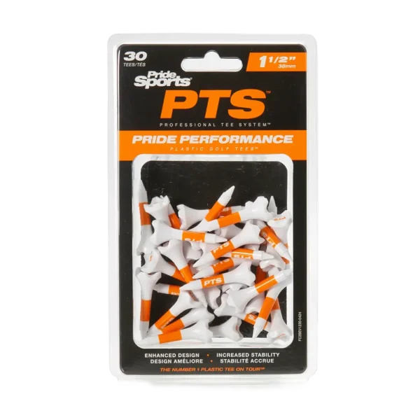 Tee de Golf Pride Performance PTS Plástico 30 Unidades